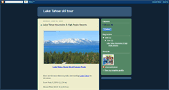 Desktop Screenshot of laketahoetourvacation.blogspot.com