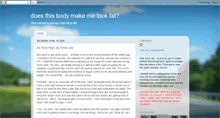 Desktop Screenshot of doesthisbodymakemelookfat-kristi.blogspot.com