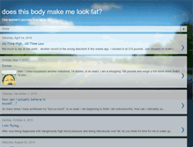 Tablet Screenshot of doesthisbodymakemelookfat-kristi.blogspot.com