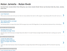 Tablet Screenshot of mulan-jameela.blogspot.com