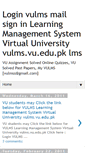Mobile Screenshot of myvulms.blogspot.com
