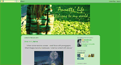 Desktop Screenshot of missannetts.blogspot.com