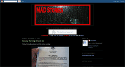 Desktop Screenshot of mad-stories.blogspot.com
