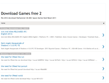 Tablet Screenshot of downloadgamesfree2.blogspot.com