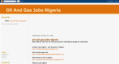 Desktop Screenshot of oilandgasjobsnigeria.blogspot.com