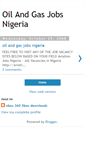 Mobile Screenshot of oilandgasjobsnigeria.blogspot.com
