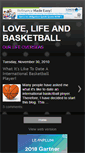 Mobile Screenshot of lovelifeandbasketball.blogspot.com