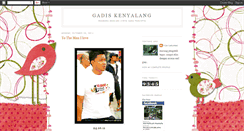 Desktop Screenshot of gadiskenyalang.blogspot.com