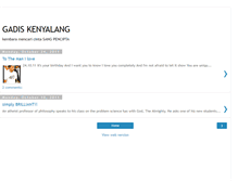 Tablet Screenshot of gadiskenyalang.blogspot.com