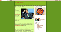 Desktop Screenshot of gumandcarrots.blogspot.com