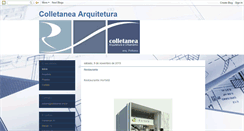 Desktop Screenshot of colletaneaarquitetura.blogspot.com