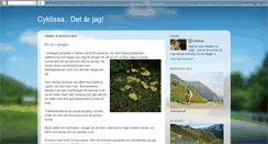 Desktop Screenshot of cyklissansilva.blogspot.com