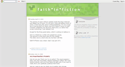 Desktop Screenshot of faithinfiction.blogspot.com