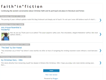 Tablet Screenshot of faithinfiction.blogspot.com