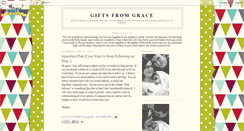 Desktop Screenshot of giftsfromgrace.blogspot.com