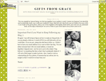 Tablet Screenshot of giftsfromgrace.blogspot.com