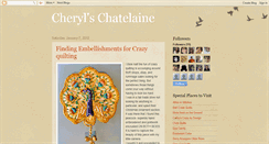 Desktop Screenshot of cherylschatelaine.blogspot.com