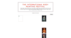 Desktop Screenshot of bodypaintingblog.blogspot.com