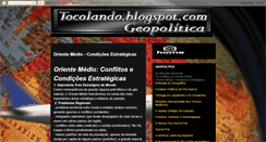 Desktop Screenshot of geopoliticatocolando.blogspot.com