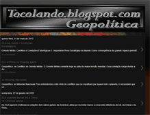 Tablet Screenshot of geopoliticatocolando.blogspot.com