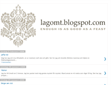 Tablet Screenshot of lagomt.blogspot.com