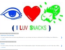 Tablet Screenshot of iluvsnacks.blogspot.com