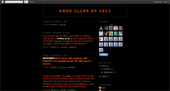 Desktop Screenshot of hrhsclassof2012.blogspot.com
