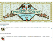 Tablet Screenshot of indiependantshoppe.blogspot.com