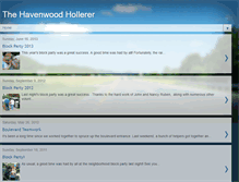 Tablet Screenshot of havenwoodhollerer.blogspot.com