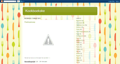 Desktop Screenshot of kookboekske.blogspot.com