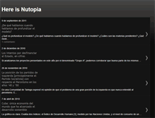 Tablet Screenshot of hereisnutopia.blogspot.com