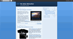 Desktop Screenshot of daily-distraction.blogspot.com