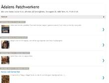 Tablet Screenshot of aadalenspatchworkere.blogspot.com