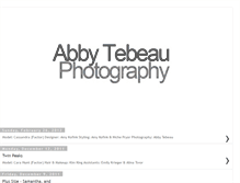 Tablet Screenshot of abbytebeau.blogspot.com