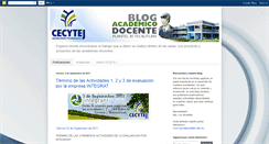 Desktop Screenshot of docentescecytej20.blogspot.com