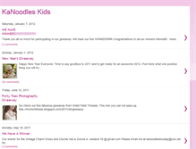 Tablet Screenshot of kanoodleskids.blogspot.com