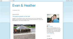 Desktop Screenshot of evanlovesheather.blogspot.com