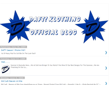 Tablet Screenshot of daftklothing.blogspot.com