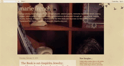 Desktop Screenshot of mariefrench.blogspot.com