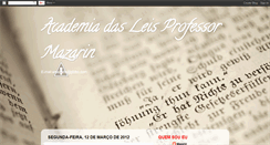 Desktop Screenshot of pmazarin.blogspot.com