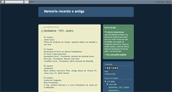 Desktop Screenshot of memoriarecenteeantiga.blogspot.com