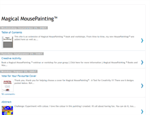 Tablet Screenshot of magicalmousepainting.blogspot.com