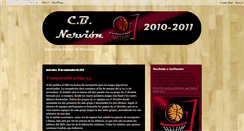 Desktop Screenshot of cbnervion.blogspot.com