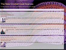 Tablet Screenshot of crochetcowls.blogspot.com