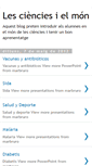 Mobile Screenshot of cienciesvsmon.blogspot.com