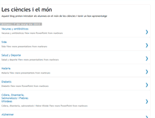 Tablet Screenshot of cienciesvsmon.blogspot.com