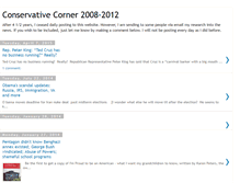 Tablet Screenshot of conservativecorner-karen.blogspot.com