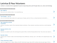 Tablet Screenshot of latinitasepvolunteers.blogspot.com