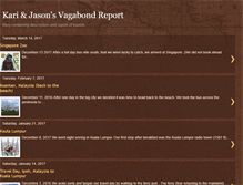 Tablet Screenshot of ourvagabondreport.blogspot.com