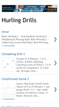 Mobile Screenshot of hurlingdrills.blogspot.com